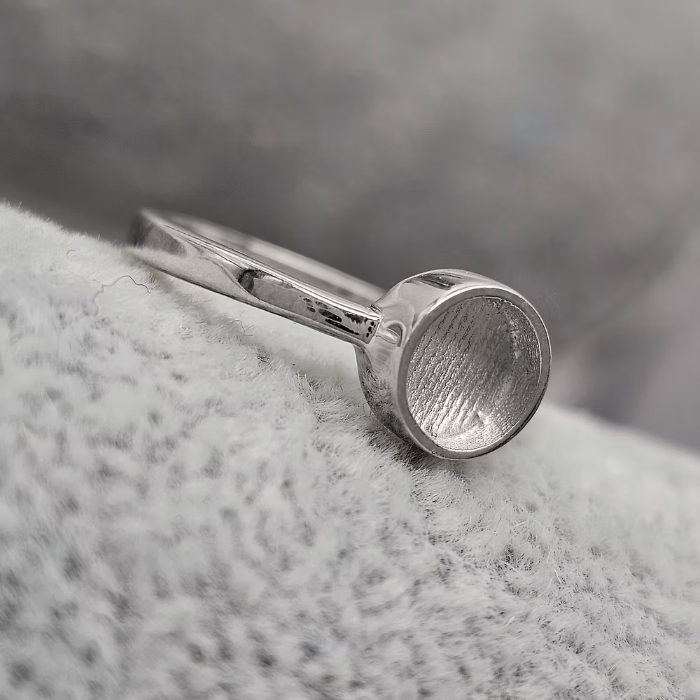 Sterling Silver 6mm Round Band Ring