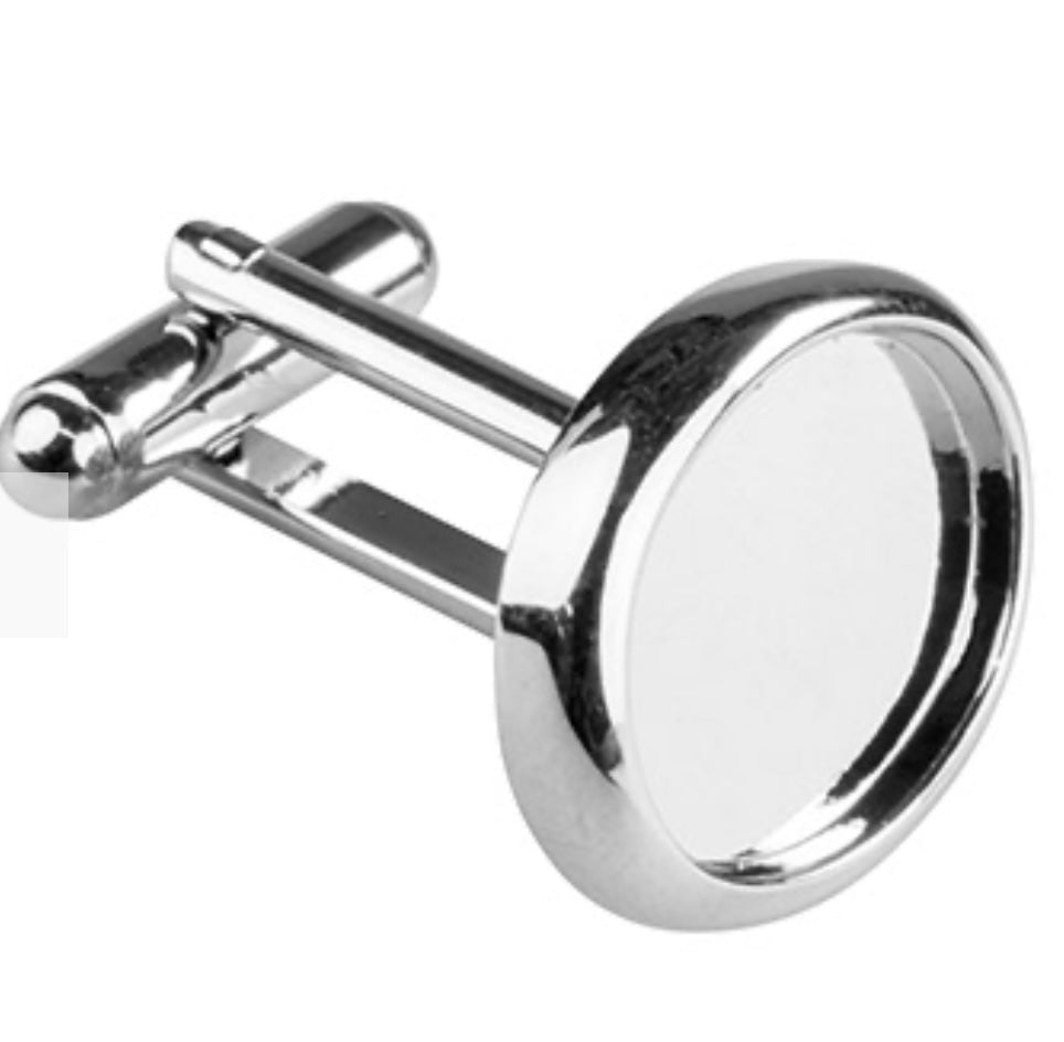 Oval Heavyweight Memorial Ashes Cufflinks