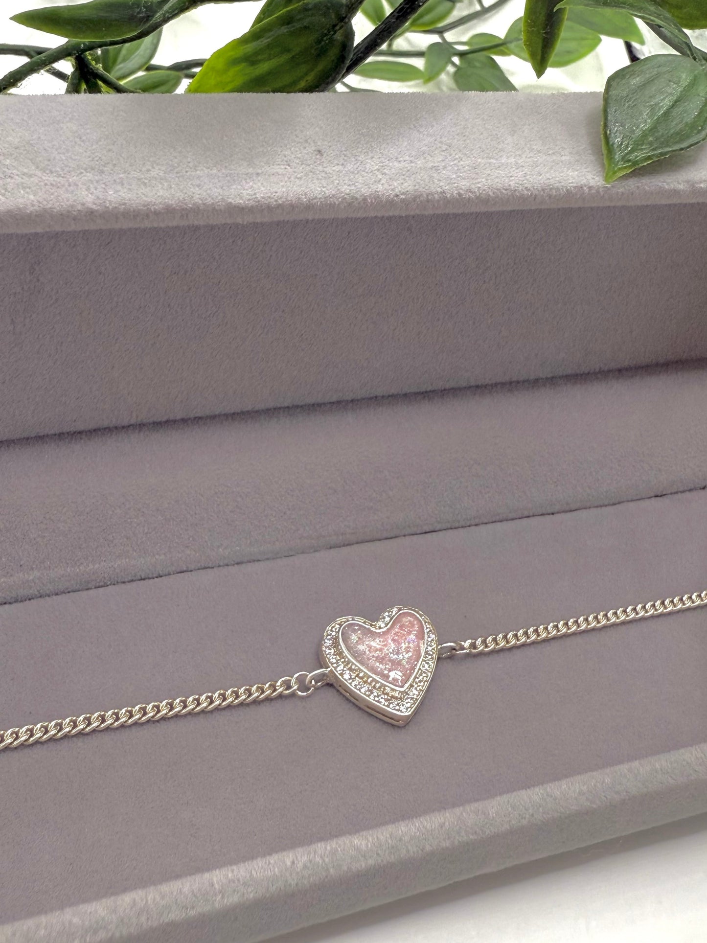 Silver Heart Memorial Connector