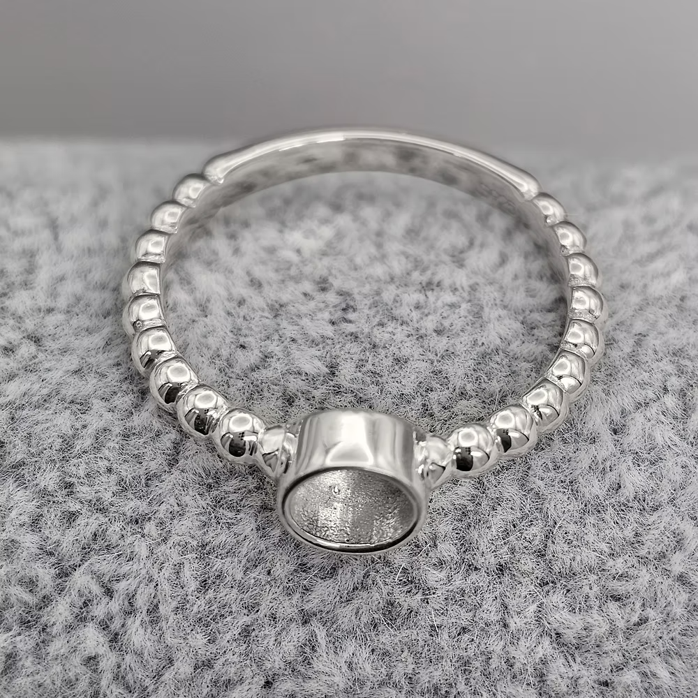 Sterling Silver Bobble Ring
