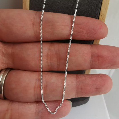 Sterling Silver Moon Memorial Pendant