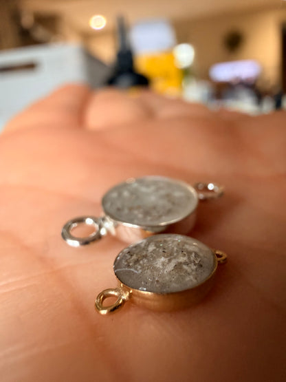 6mm Memorial Bracelet Connector Charms