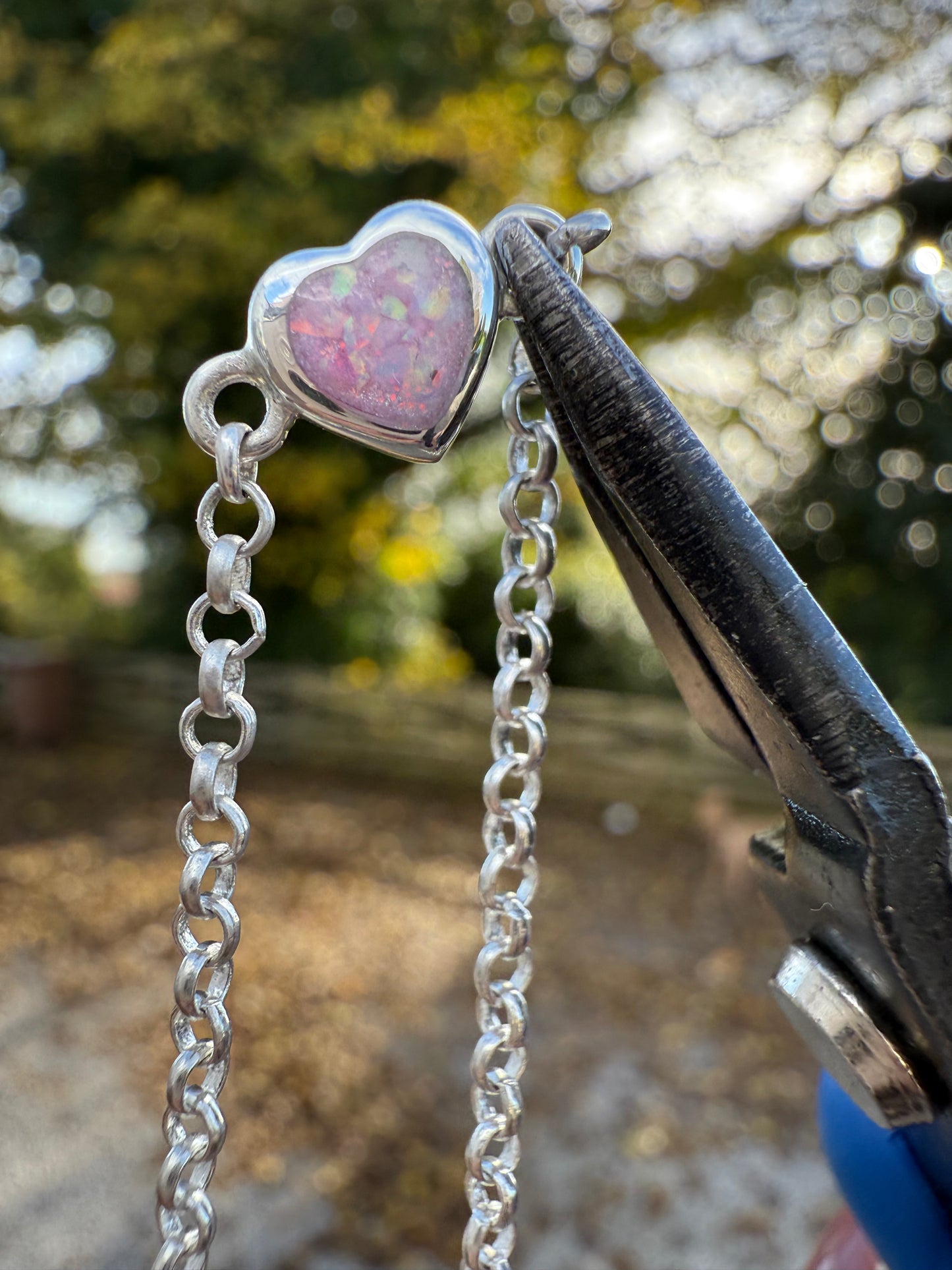 Small Bold Heart Bracelet with Adjustable Belcher Chain