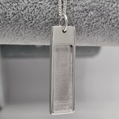 Oblong Bar pendant