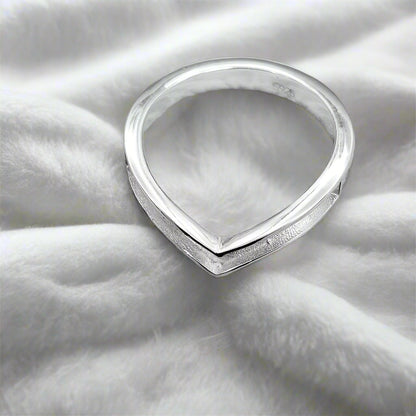 Sterling Silver Wishbone Ring