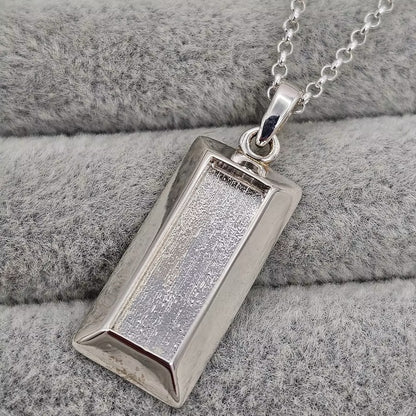 925 Silver Bar Pendant