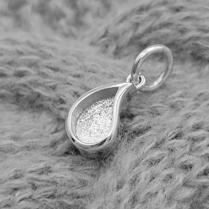 Sterling Silver Droplet Pendant